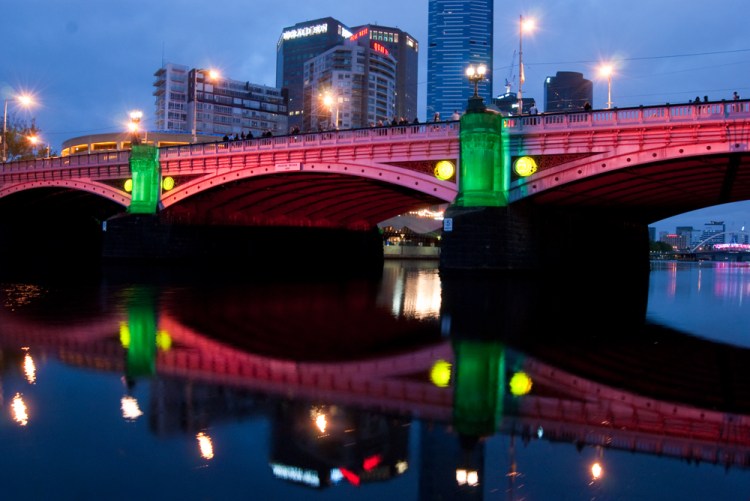 White Night 14 - Princes Bridge