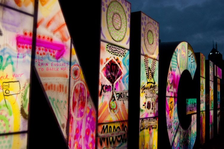 White Night 17 - Princes Bridge